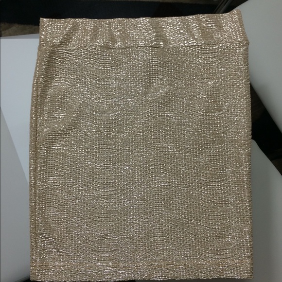 Gold Skirt - Picture 1 of 3